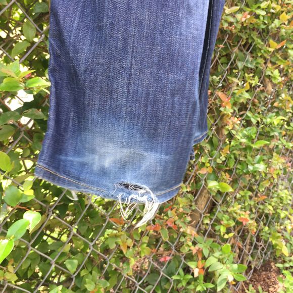 HUDSON Jeans Mid-Rise Dark Denim Baby Bootcut 26 - Picture 15 of 16